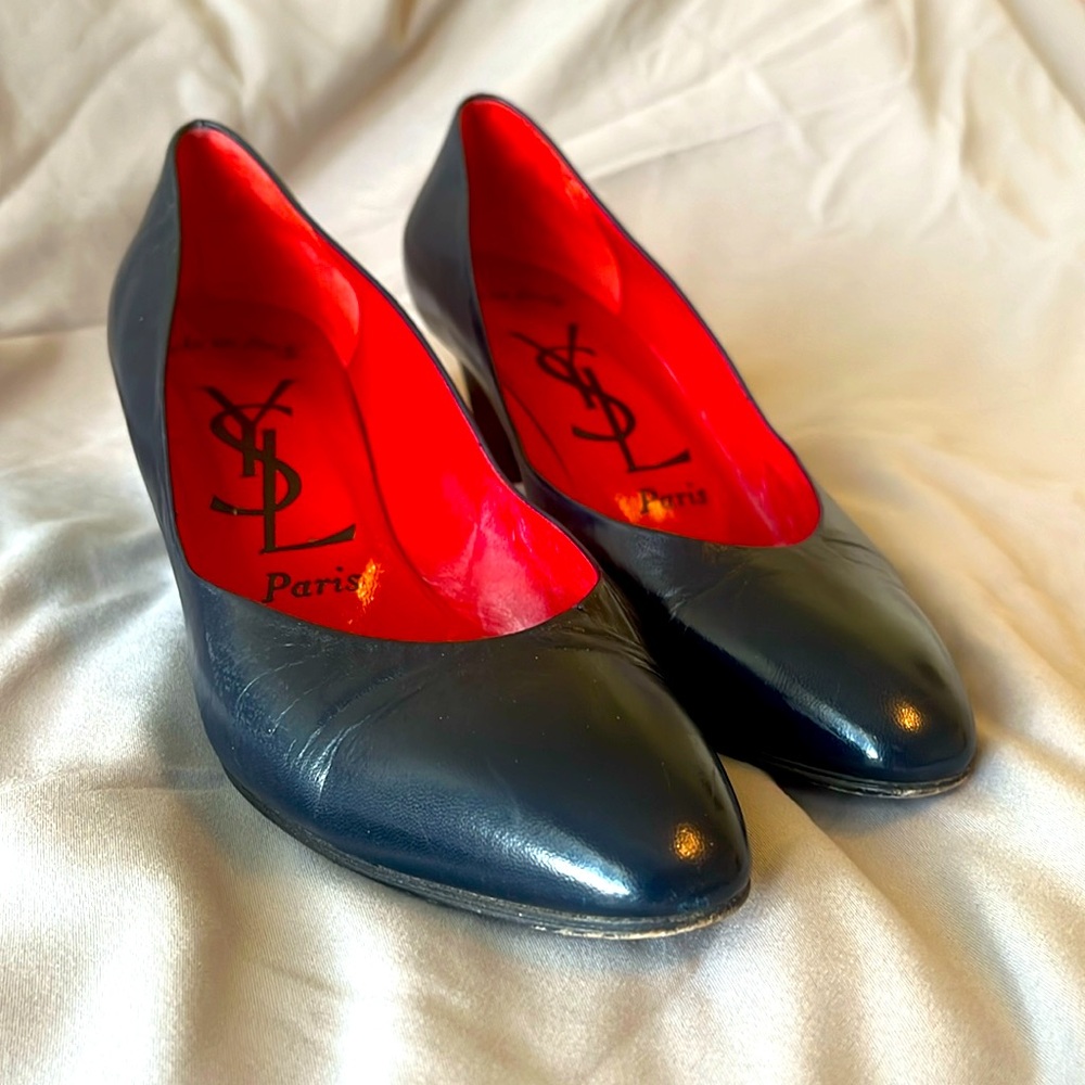 Vintage YSL HEELS
